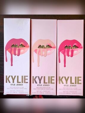 1 KYLIE  Liquid Lipstick & Lip Liner Duo - Pick One, 3 Colors